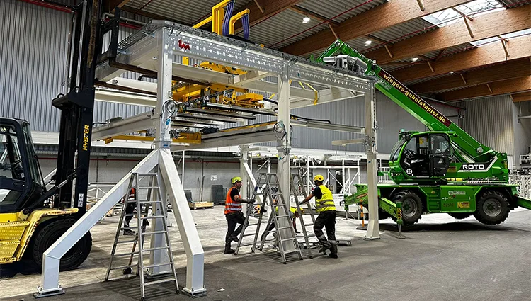 Industriemontage: Neu-, De- und Remontage von Industrieanlagen